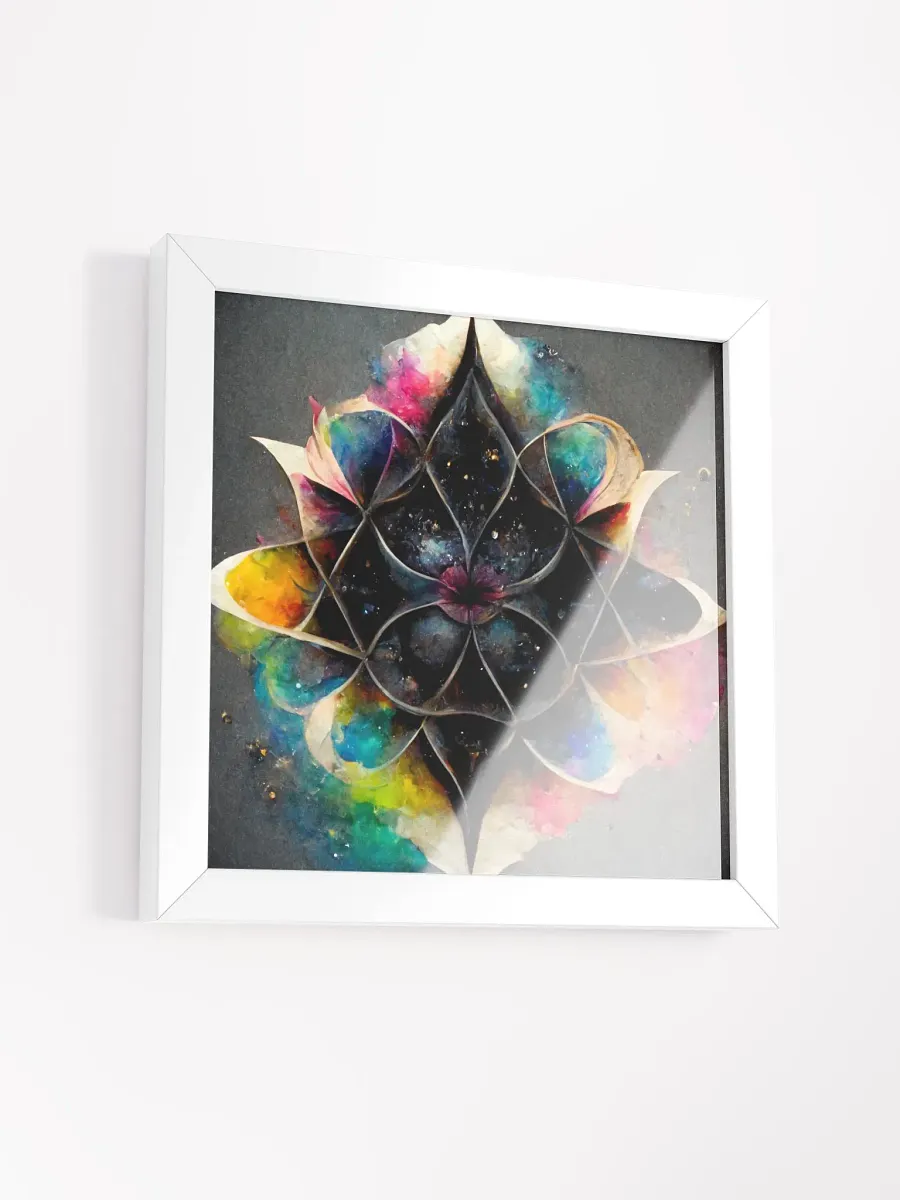 Sacred Geometry Matte Poster in Eco-Friendly Ayous Frame product image (11)