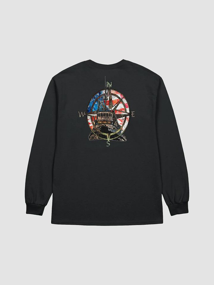 Compass Rose Pacific Falcon Flage - Long Sleeve Tee product image (1)