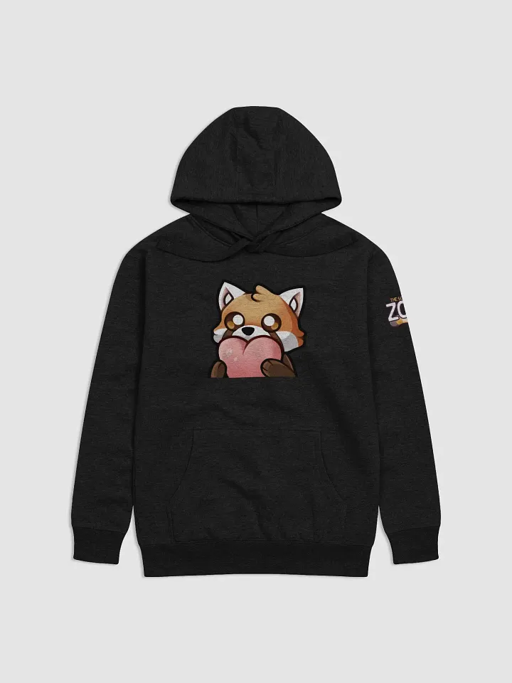 Adorable Red Panda Heart Hoodie (Printed) product image (1)