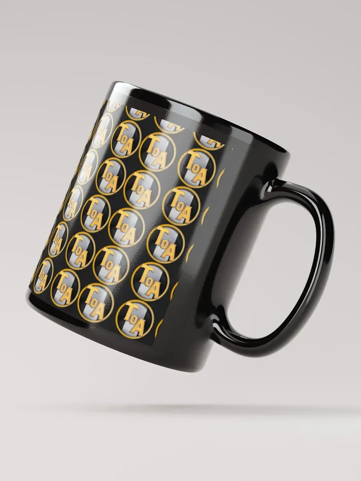 Tournament of Ages - Small Logo - Black Glossy Mug product image (2)
