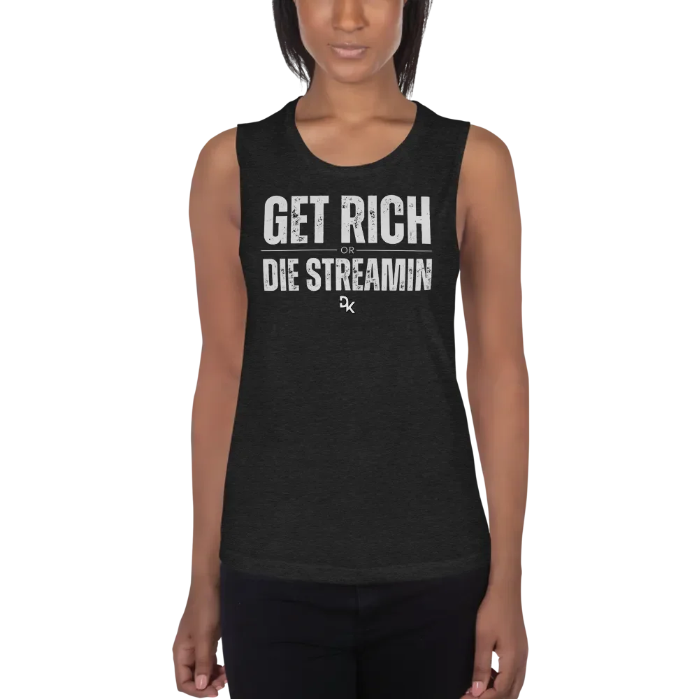Get Rich Or Die Streamin Women's Tank product image (1)