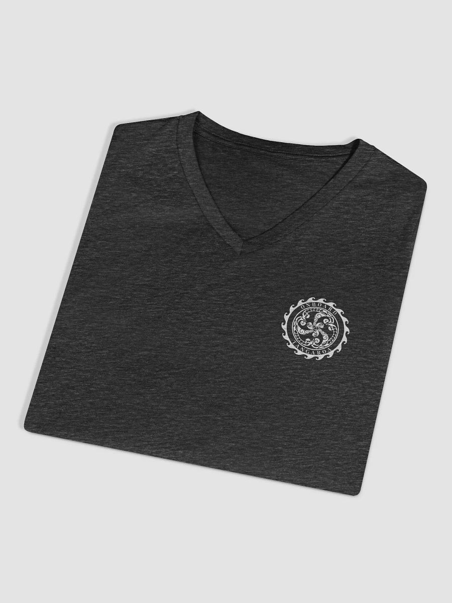"M/Y Tangaroa" Women’s V-Neck T-Shirt – Soft Fit, Clean Look product image (3)