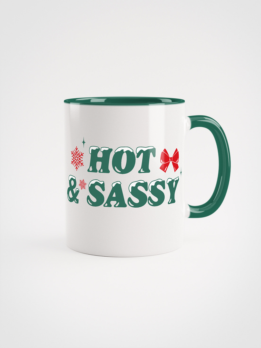 "Hot & Sassy" Mug - Green product image (2)