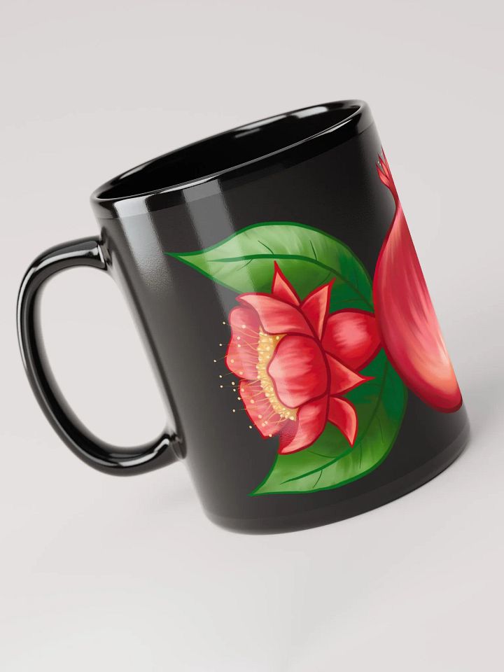 Triple Pom Black Coffee Mug product image (1)