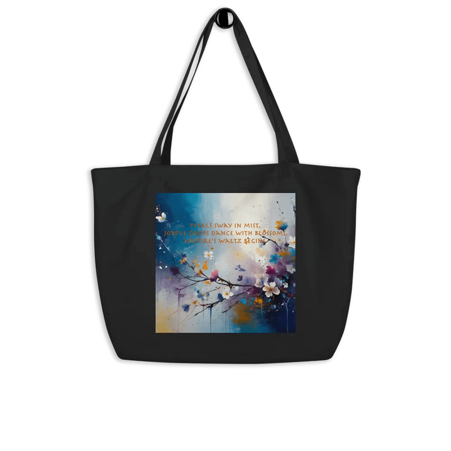 Nature's Waltz Organic Tote Bag product image (8)