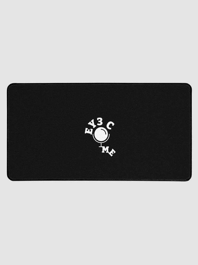 Ey3 C Me Black Print Desk Mat