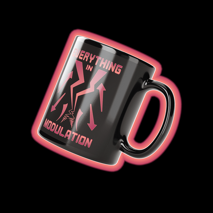 Everything In Modulation - Make Noise Maths Modular Synthesizer Mug product image (2)
