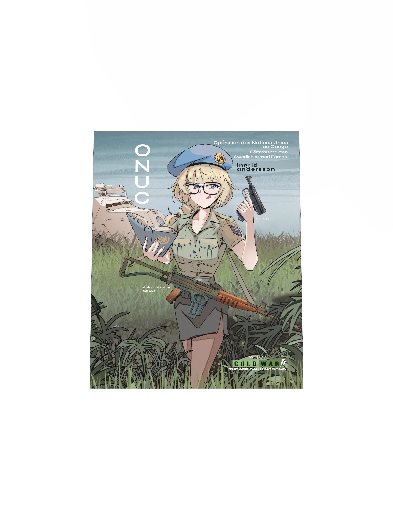 Swedish ONUC Peacekeeper Girl Ingrid Andersson product image (4)