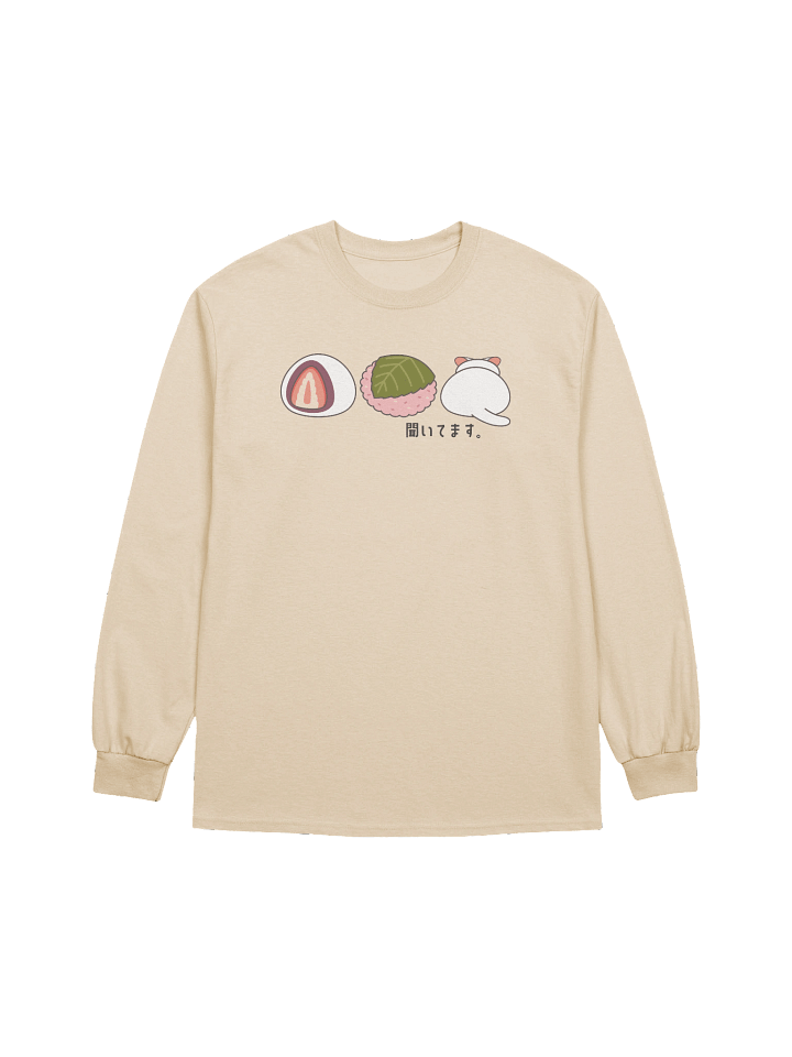 Daifuku Mochi Cat - Unisex Adult Long Sleeve T-shirt product image (1)