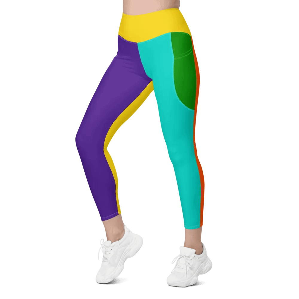 School of Chaos Colourblock Leggings product image (4)