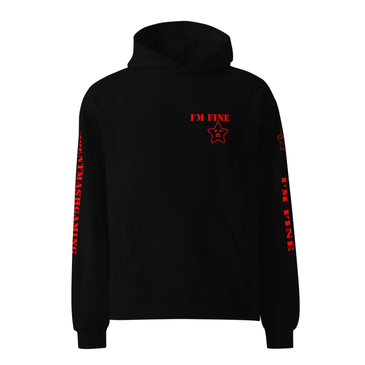 I'M FINE AMG Oversized Hoodie product image (1)