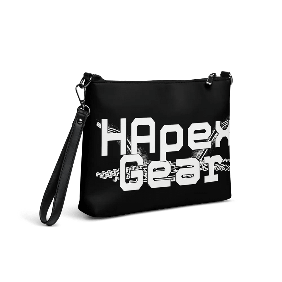 Crossbody Bag - Black - White HApex Gear Black Logo product image (4)