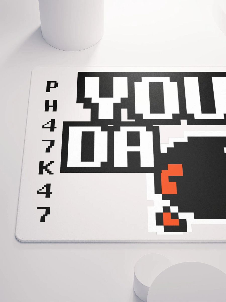 You Da Bob-omb gaming mousepad product image (6)