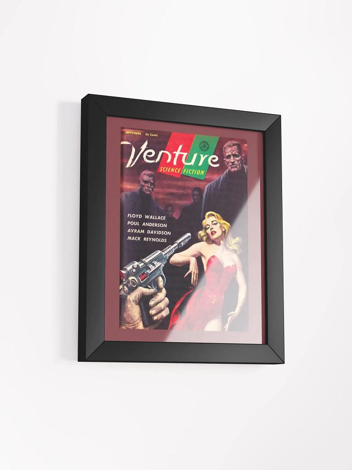 Venture Sci-fi Magazine art Framed Poster product image (7)