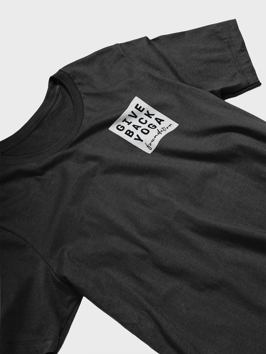 Give Back Yoga Tee - Black product image (3)