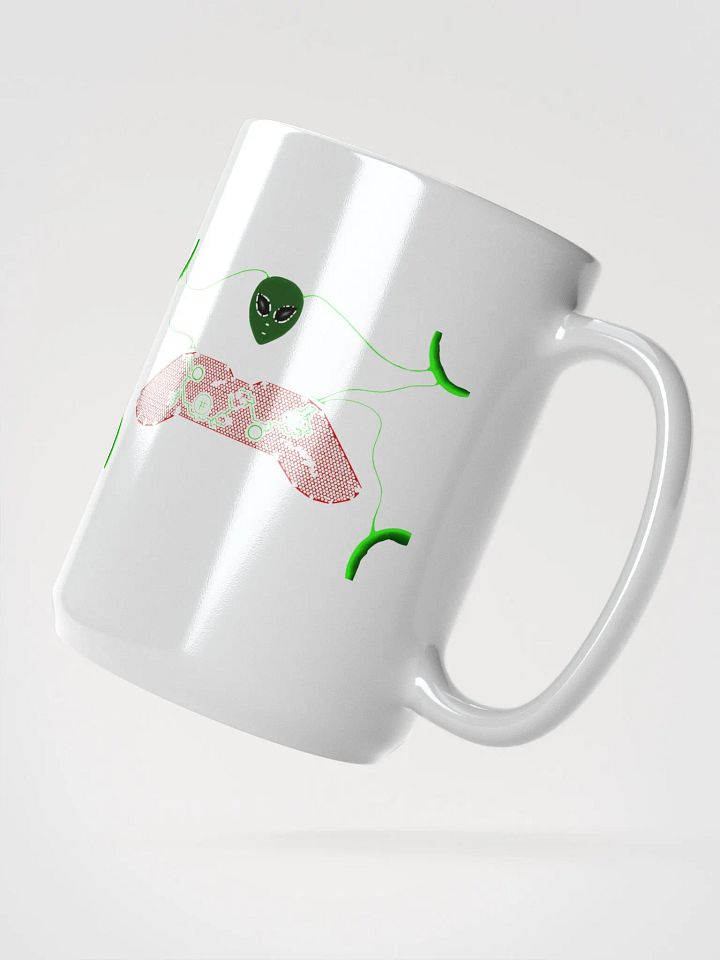 Neon Alien Gamer Mug product image (2)