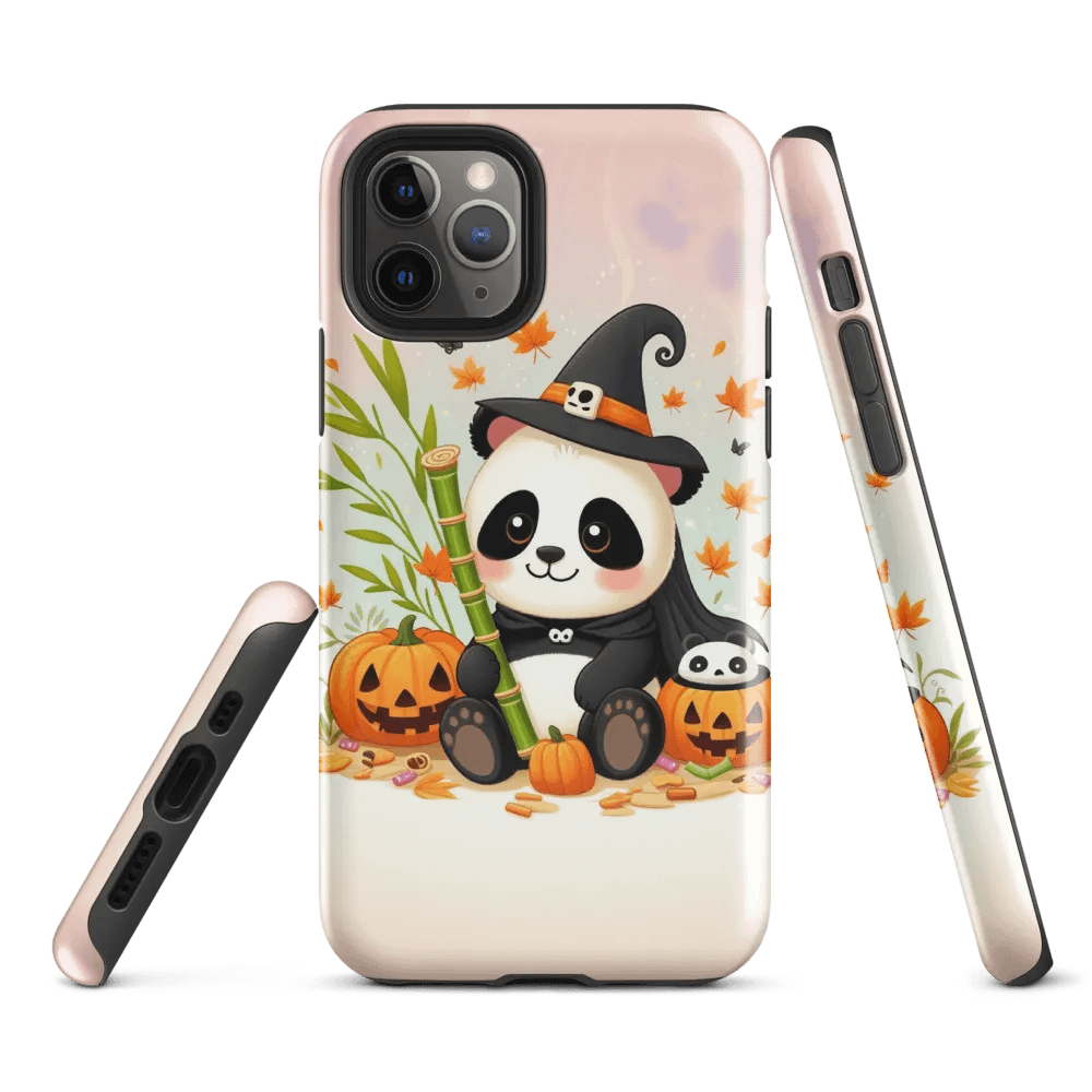 Witchy Panda Halloween iPhone® Tough Case product image (2)