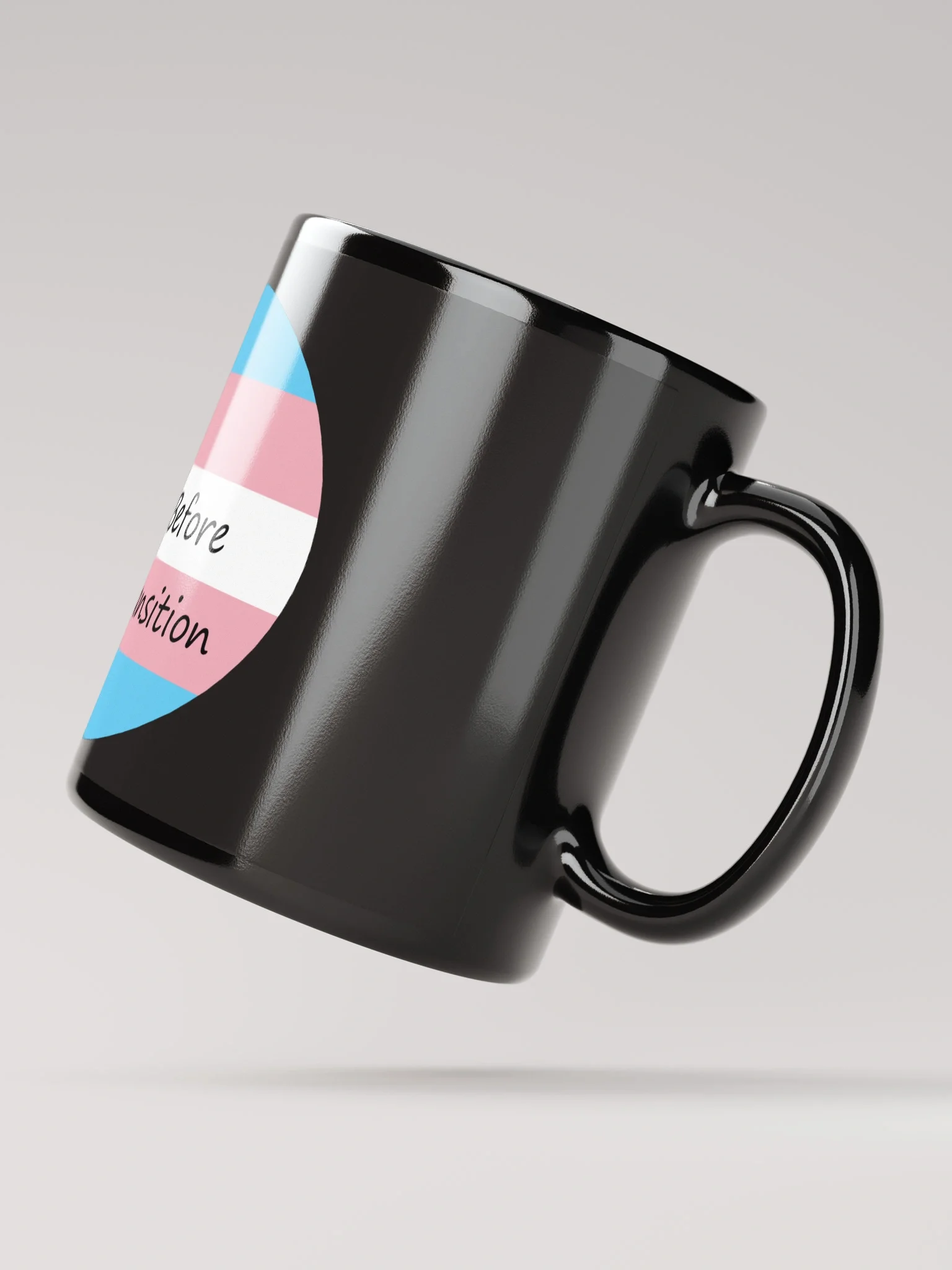 Death Before Detransition Circle Mug product image (4)