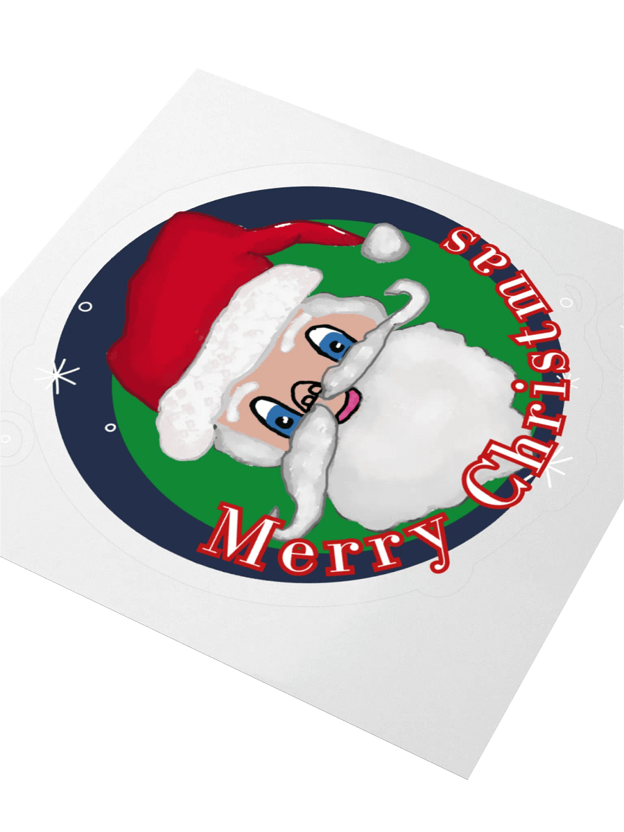 Santa Sticker/Merry Christmas product image (8)