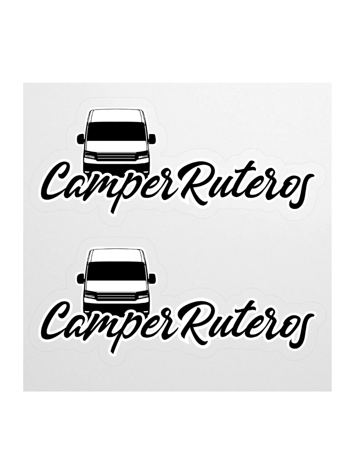 🚐✨ Pegatina Oficial CamperRuteros – Viaja con Espíritu Aventurero product image (1)