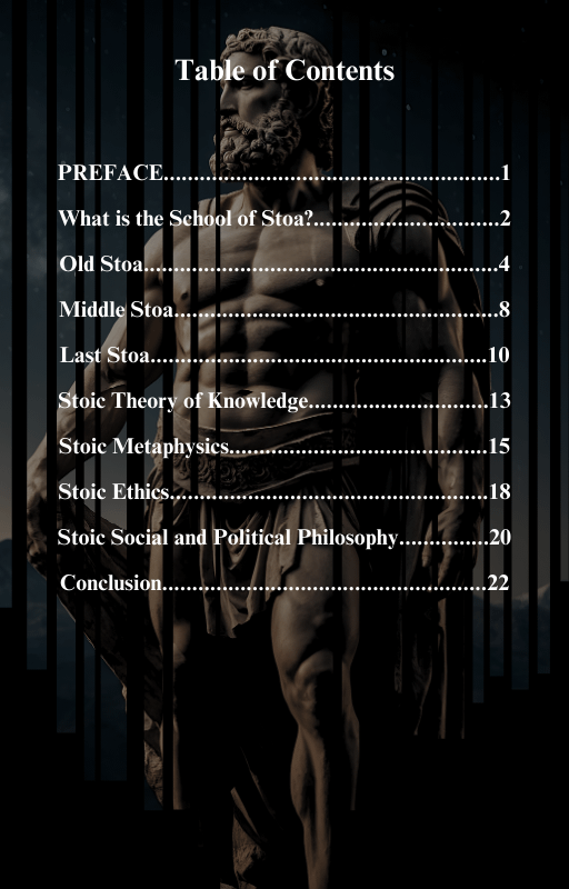 History of Stoicism & Perspective On Physics, Logic and Morality product image (2)