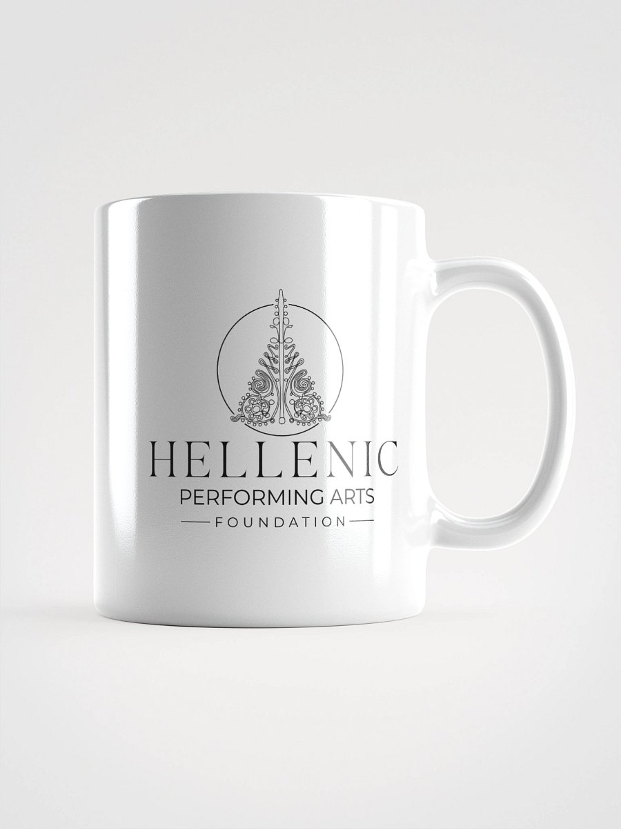 Hellenic Arts Logo White Glossy Mug product image (1)