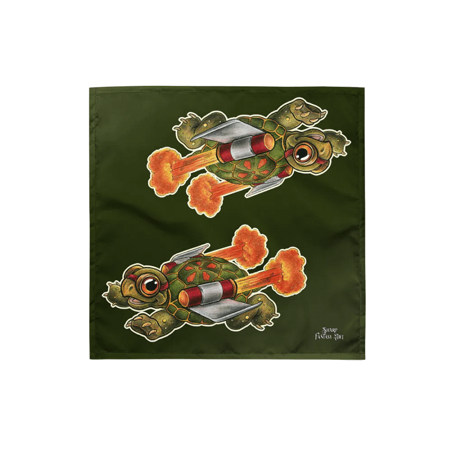 Jetpack Tortoise - SFA All-Over Bandana product image (1)