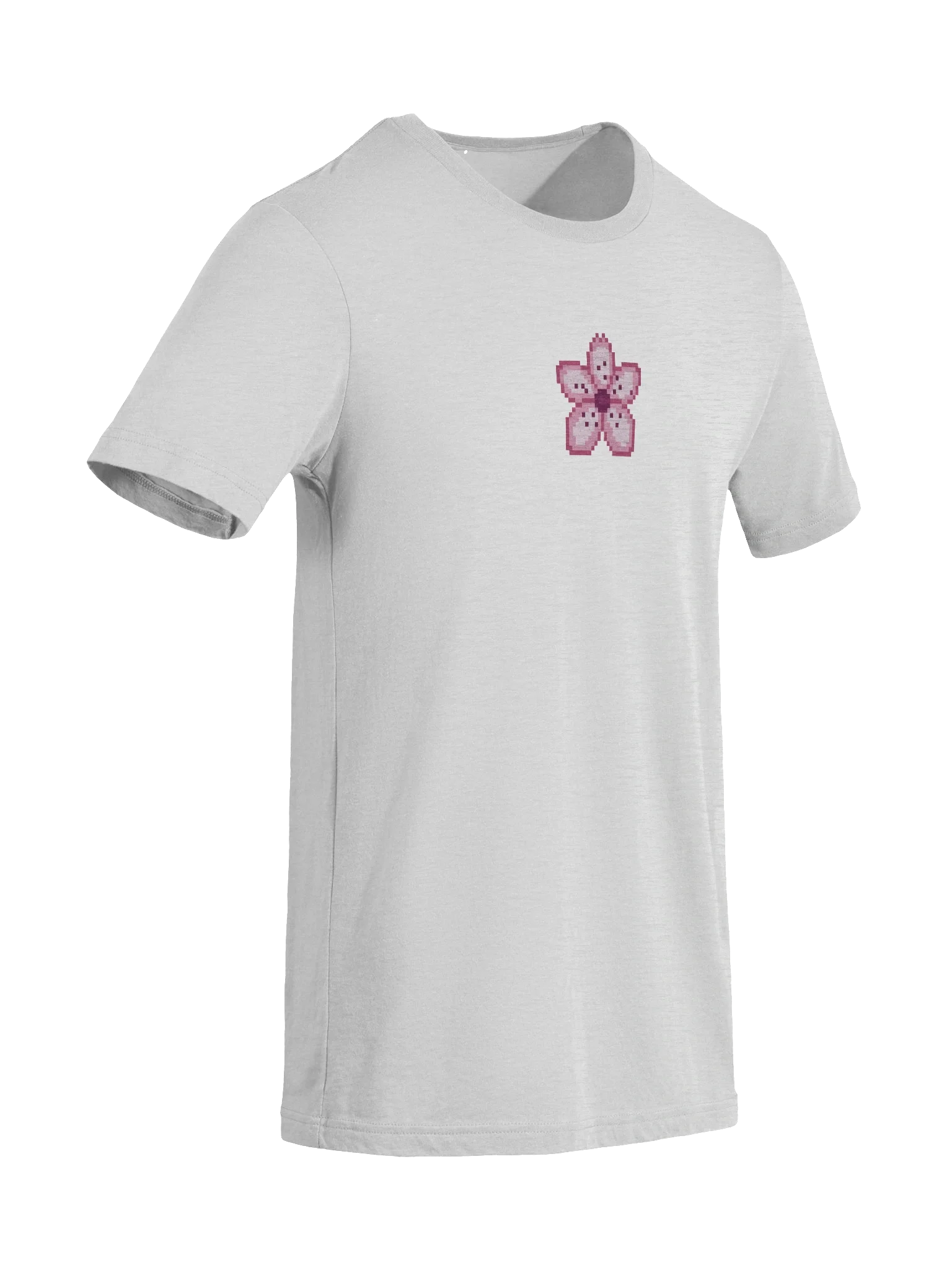 Pixel Blossom Triblend T-Shirt product image (10)