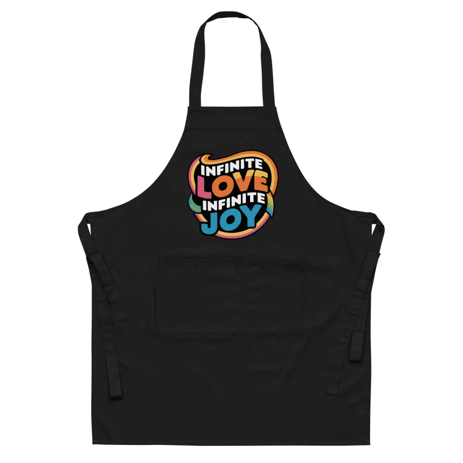Infinite Love Infinite Joy Rainbow Apron product image (5)
