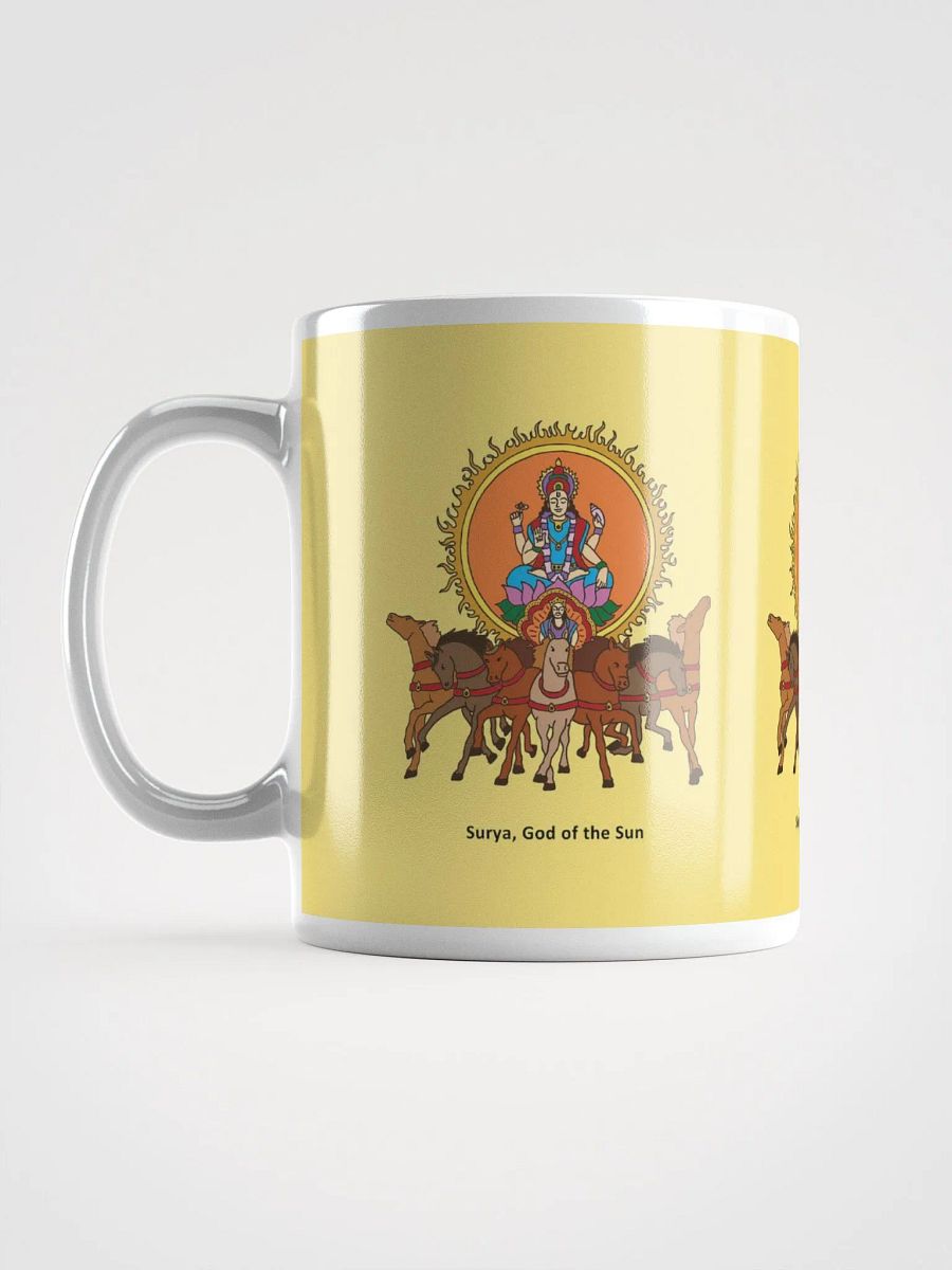 Surya God of the Sun Mug (Yellow) product image (12)