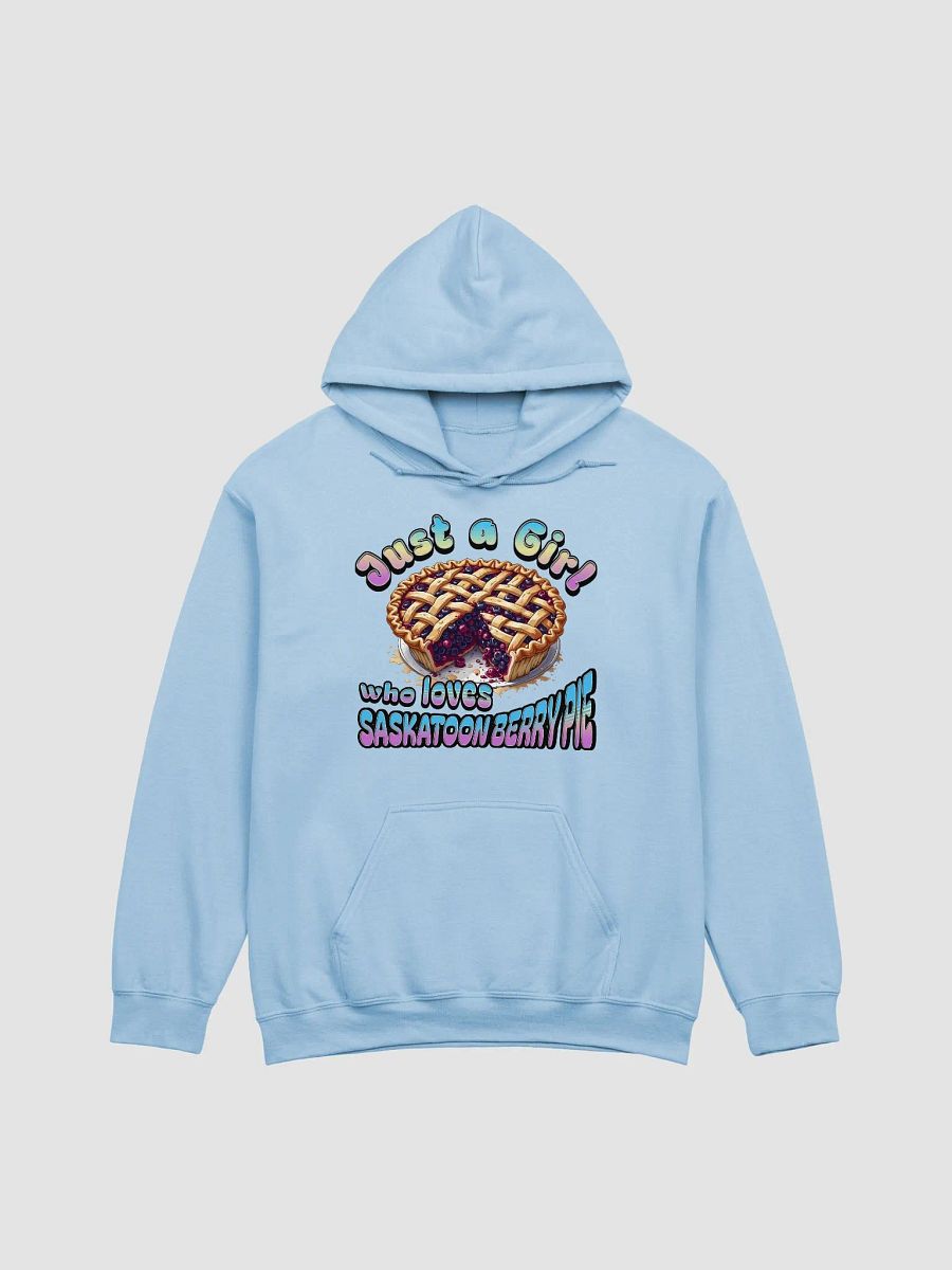 Just A Girl Who Loves Saskatoon Berry Pie Hoodie product image (7)
