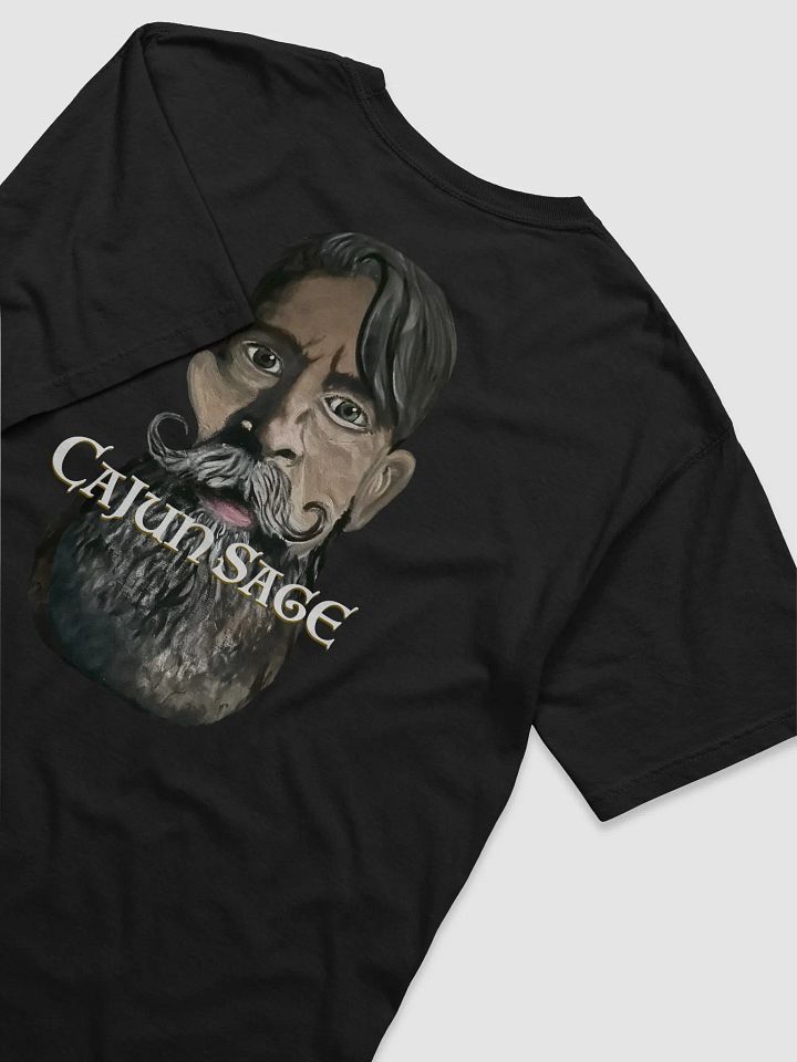 CajunSage Cotton T-Shirt (black) product image (1)