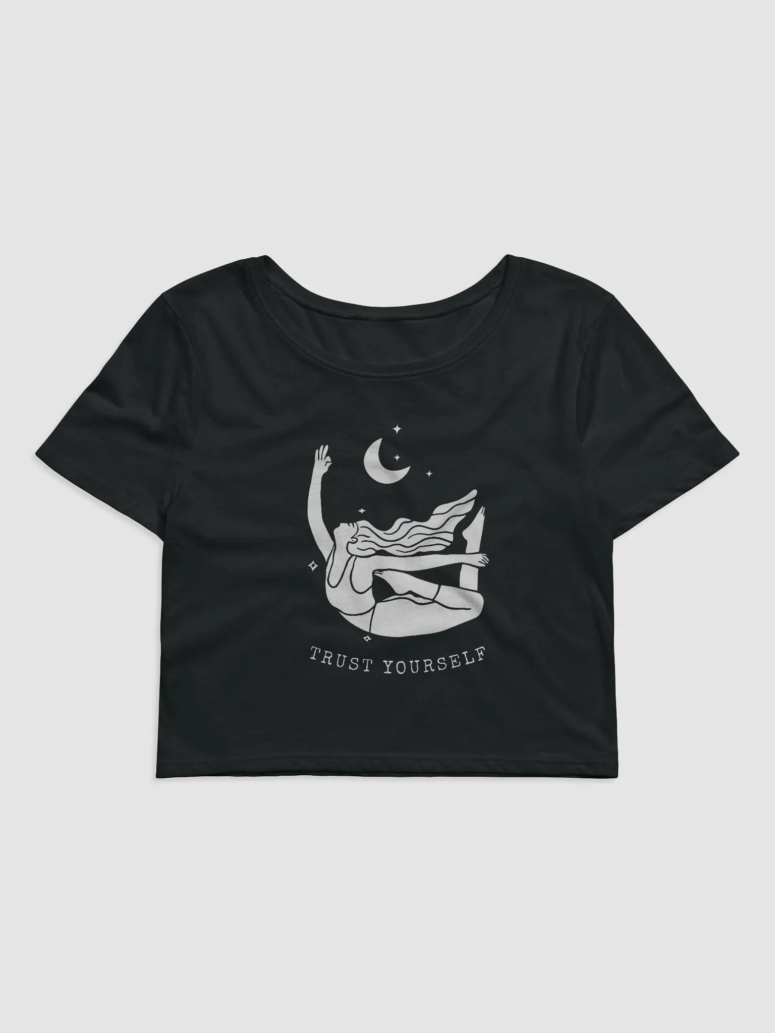 Trust Yourself Baby Tee product image (2)