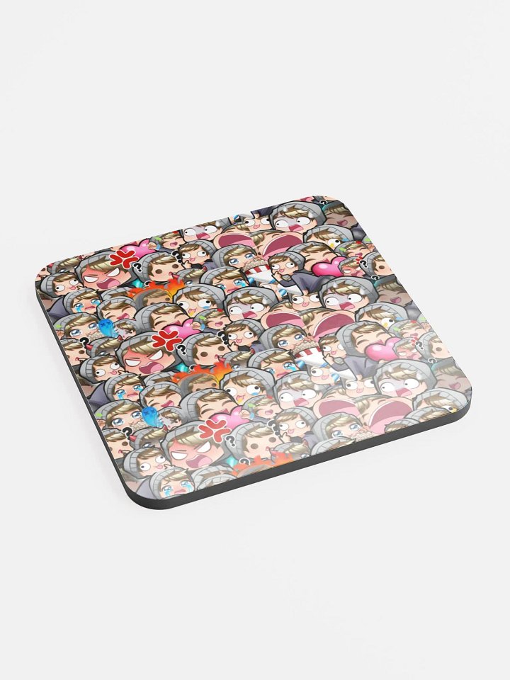 EmotiCoast: Expressive Emoticon Cork Coaster Set product image (2)