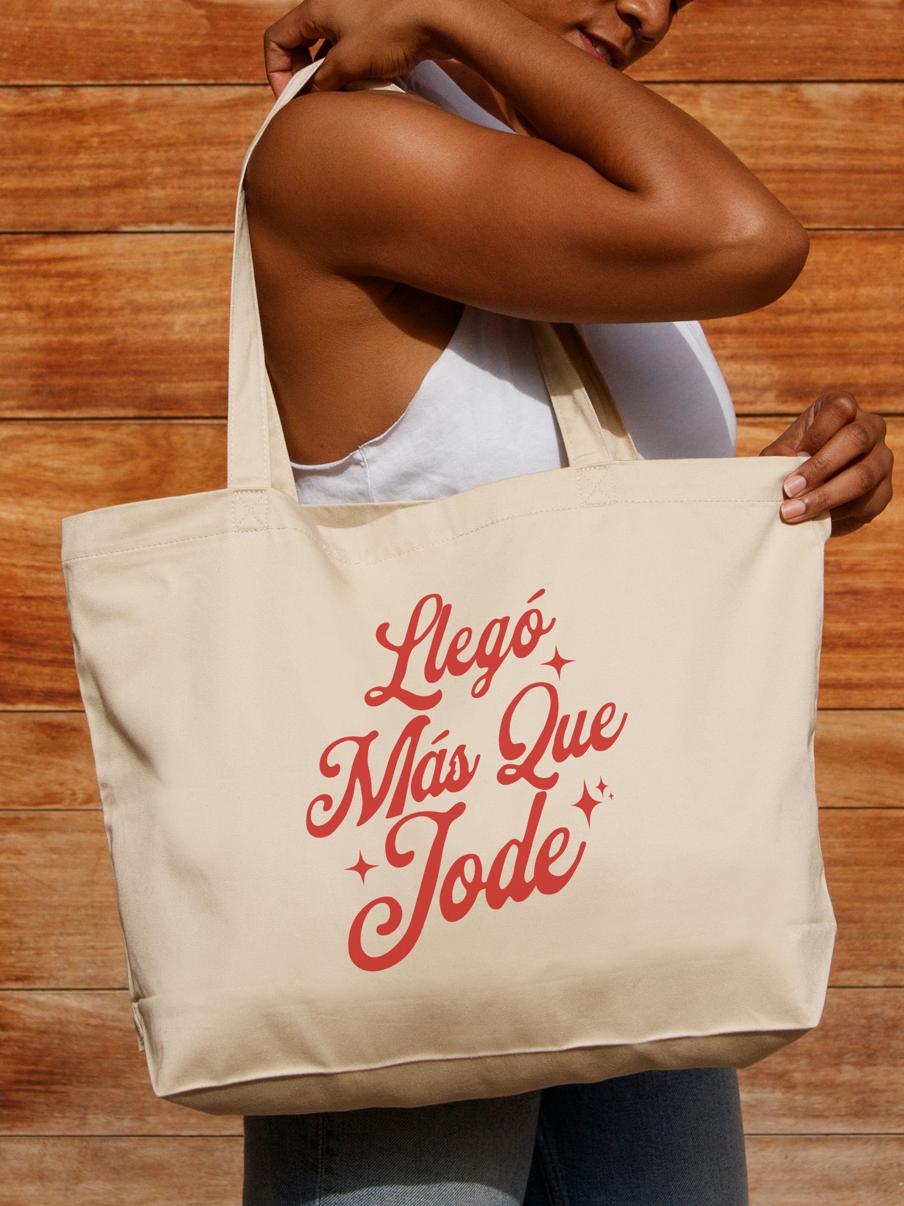 Llegó Más Que Jode Tote Bag product image (1)