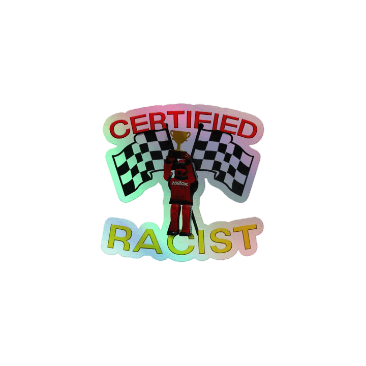 Certified Racer Sticker product image (1)