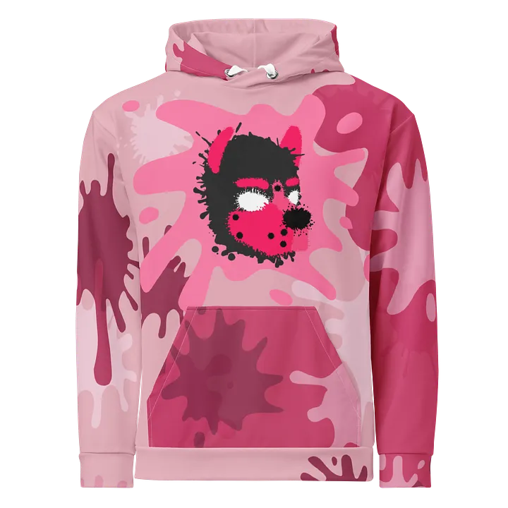Chaos Splatter Hoodie - Hot Pink product image (2)