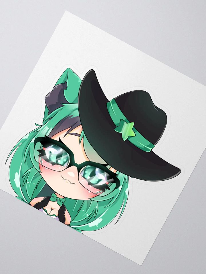 Mintzey Moon Half Chibi (Cowgirl) (Half Border) Sticker product image (6)