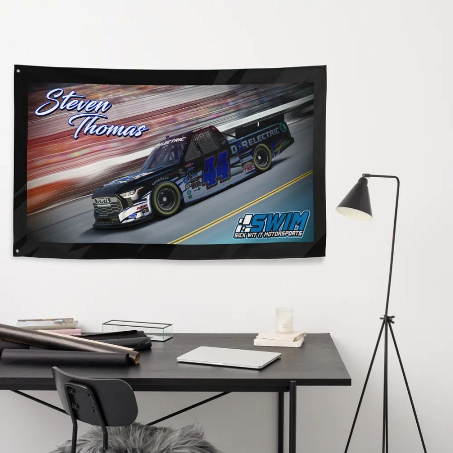 Steven Thomas #44 Driver Flag product image (9)