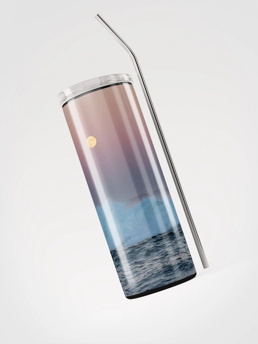 Moon Over the Cliff Walk Stainless Steel Tumbler II 20oz product image (3)