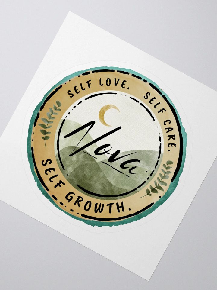 Nova's Self Love Die Cut Sticker product image (2)