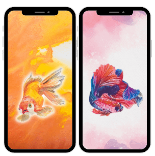 Underwater Critters - Digital Phone Wallpaper Set product image (2)