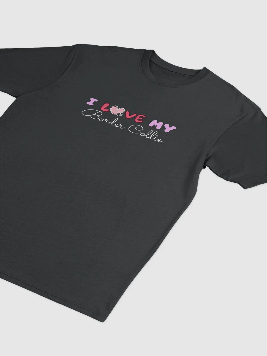 I Love My Border Collie Heart Tee product image (3)