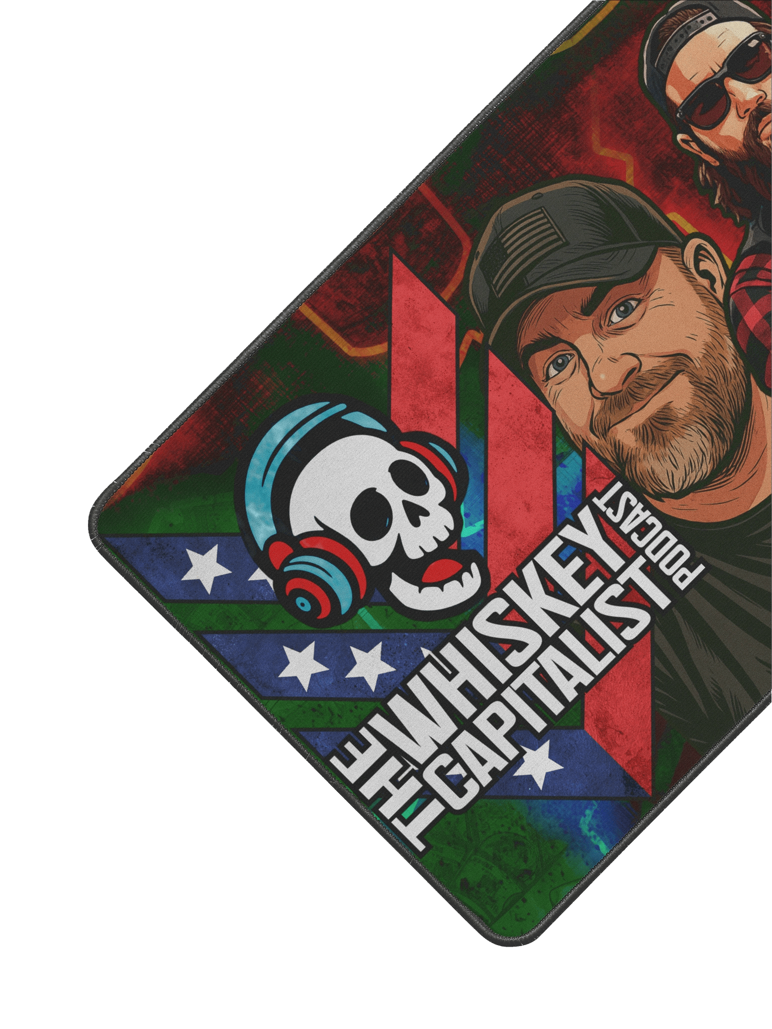TWC Skull Logo Desk Mat 12" x 22" product image (2)