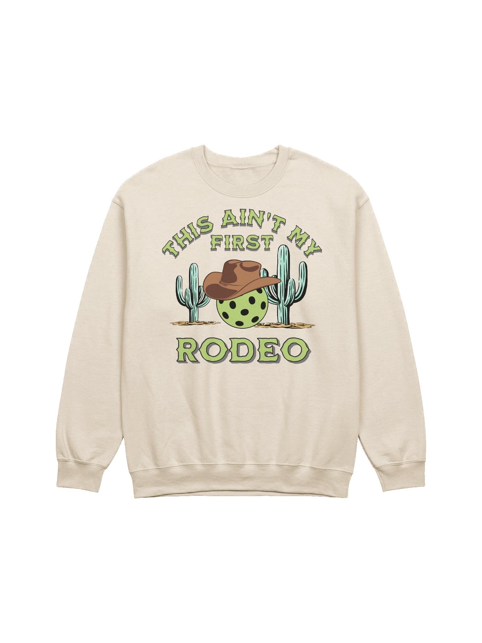 This Aint My First Rodeo Pickleball Classic Crewneck product image (19)