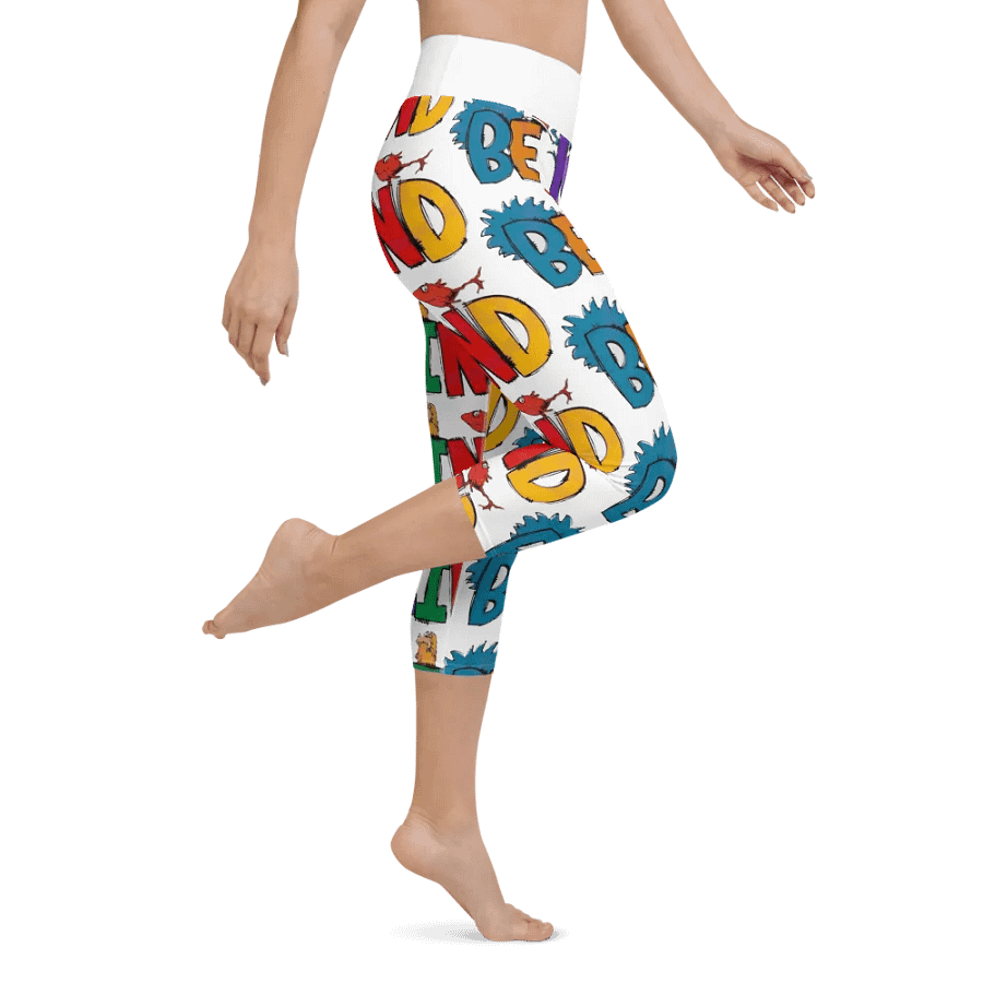 Be Kind 90s Capri Yoga Leggings product image (5)