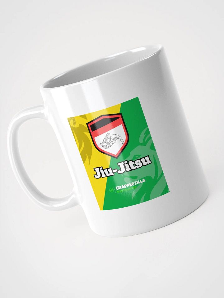 The Jiu-Jitsu Mug (Brazil Color - White) product image (2)