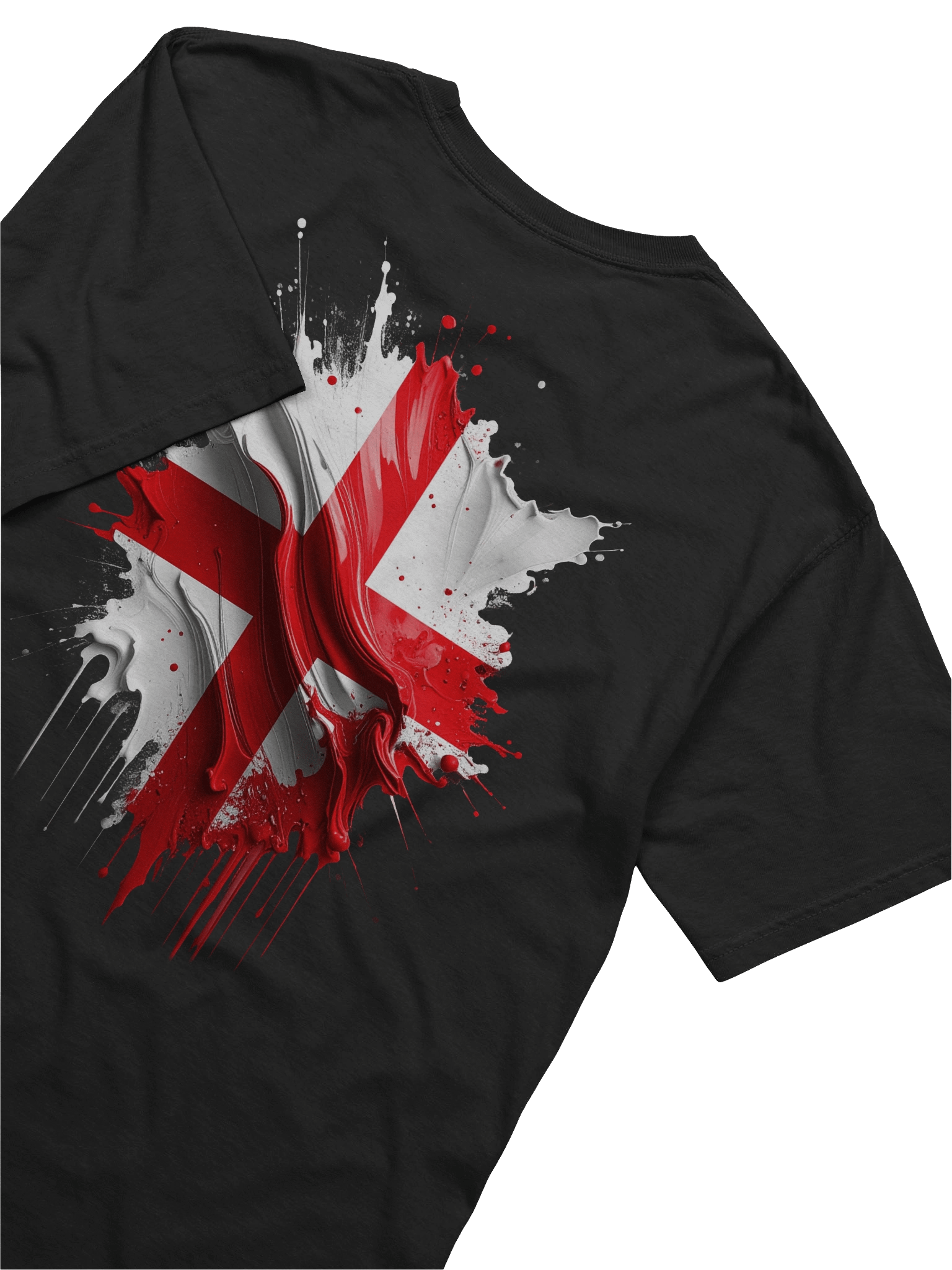 St. Georges Lion & Flag double sided t-shirt product image (6)