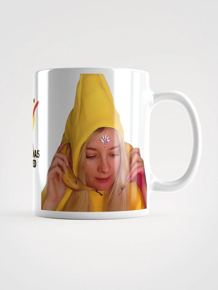 No bananas allowed white mug product image (1)