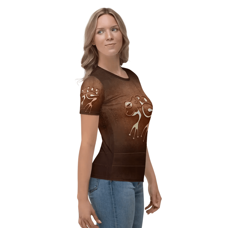 Frog typography t shirt product image (8)